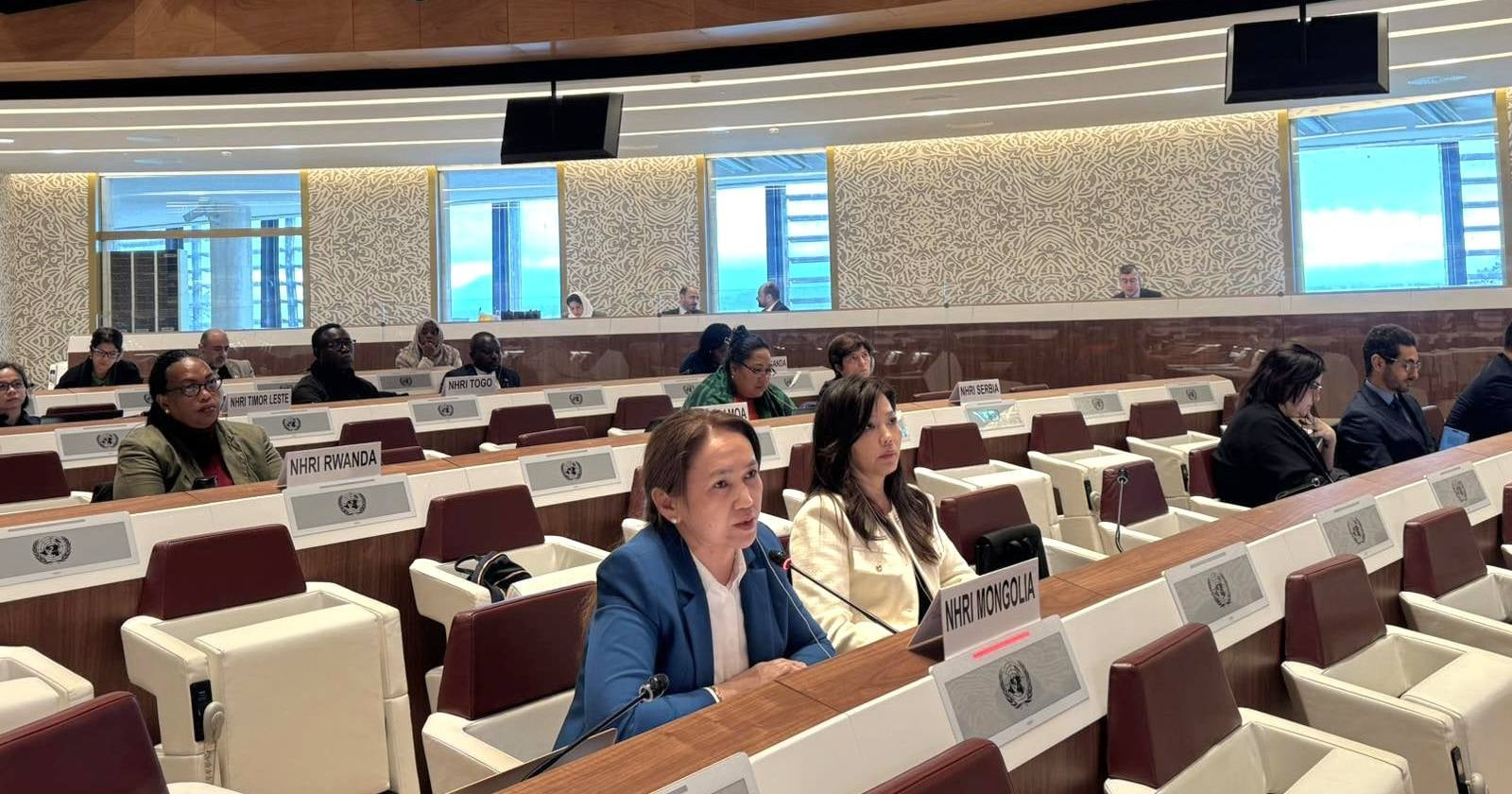 NHRCM participates in Human Rights meeting in Geneva